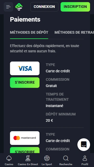 Méthodes de Paiement sur LuckyWave Dépôt et Retrait des Fonds au Casino Lucky Wave en Ligne Plateforme